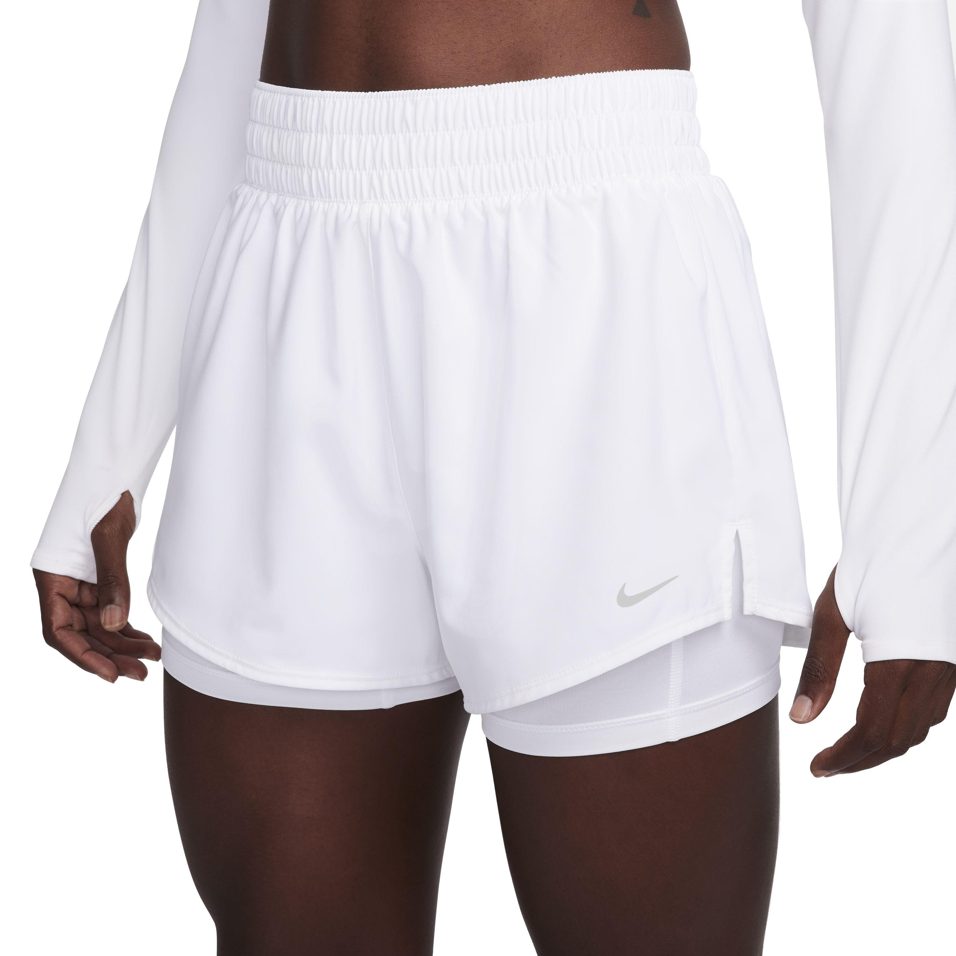 Nike Women's One Dri-FIT High-Waisted 3" 2-in-1 Shorts